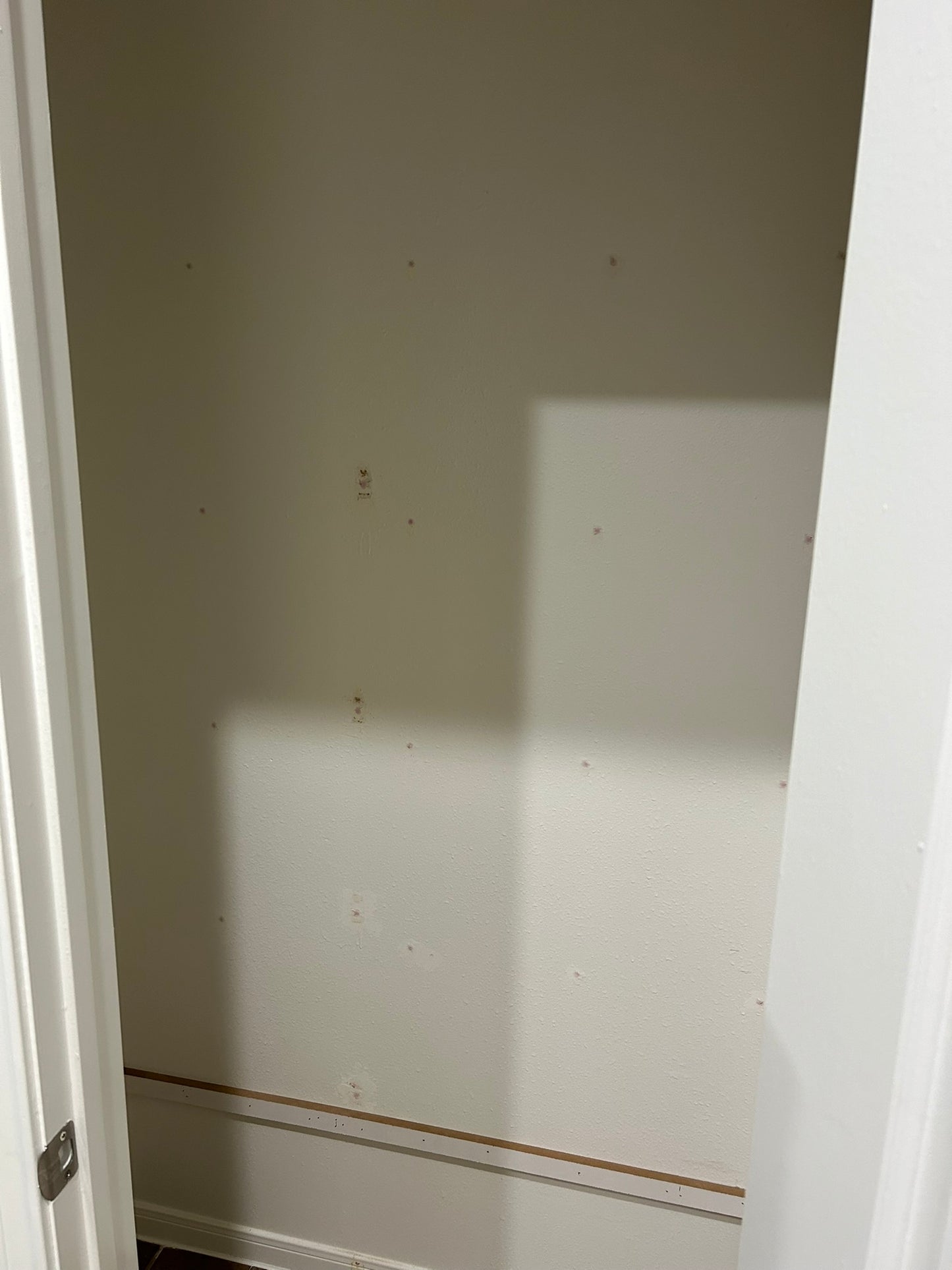 Closet and shelving system installation