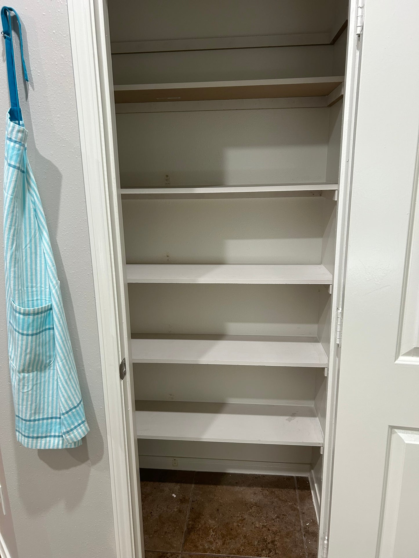 Closet and shelving system installation