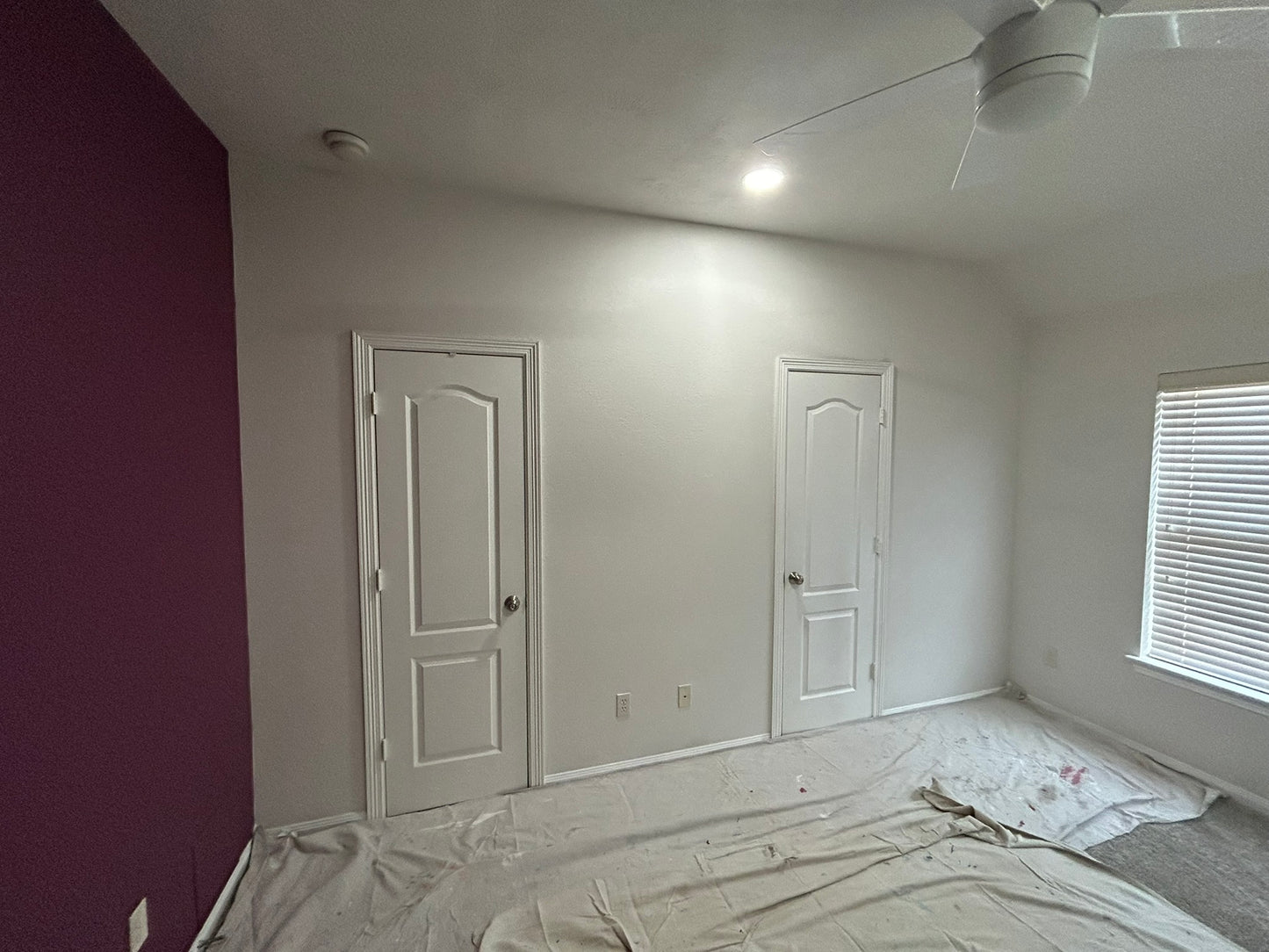 Closet and shelving system installation